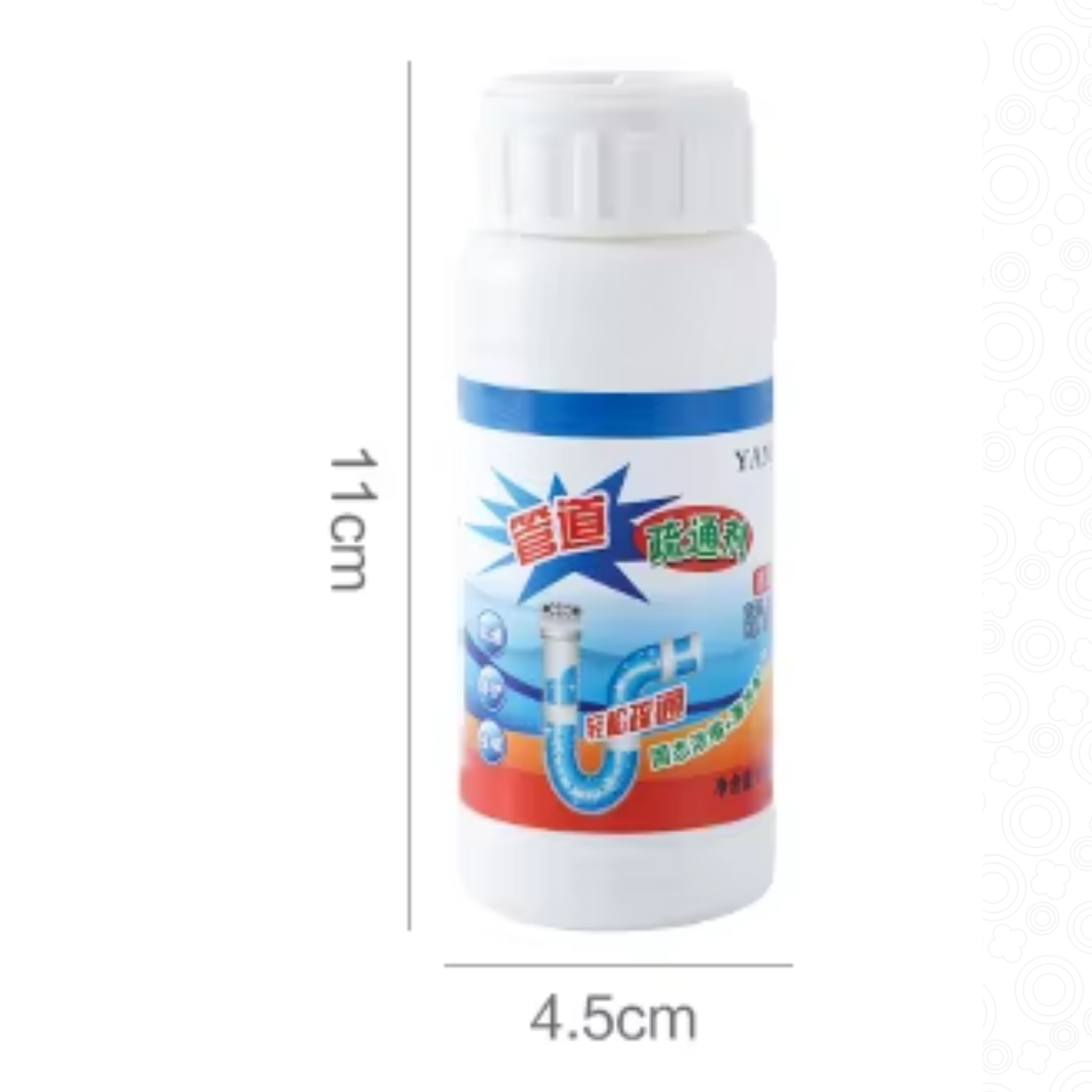 Vista 9 de 3 Polvo Destapa Cañerias Drenage 110g